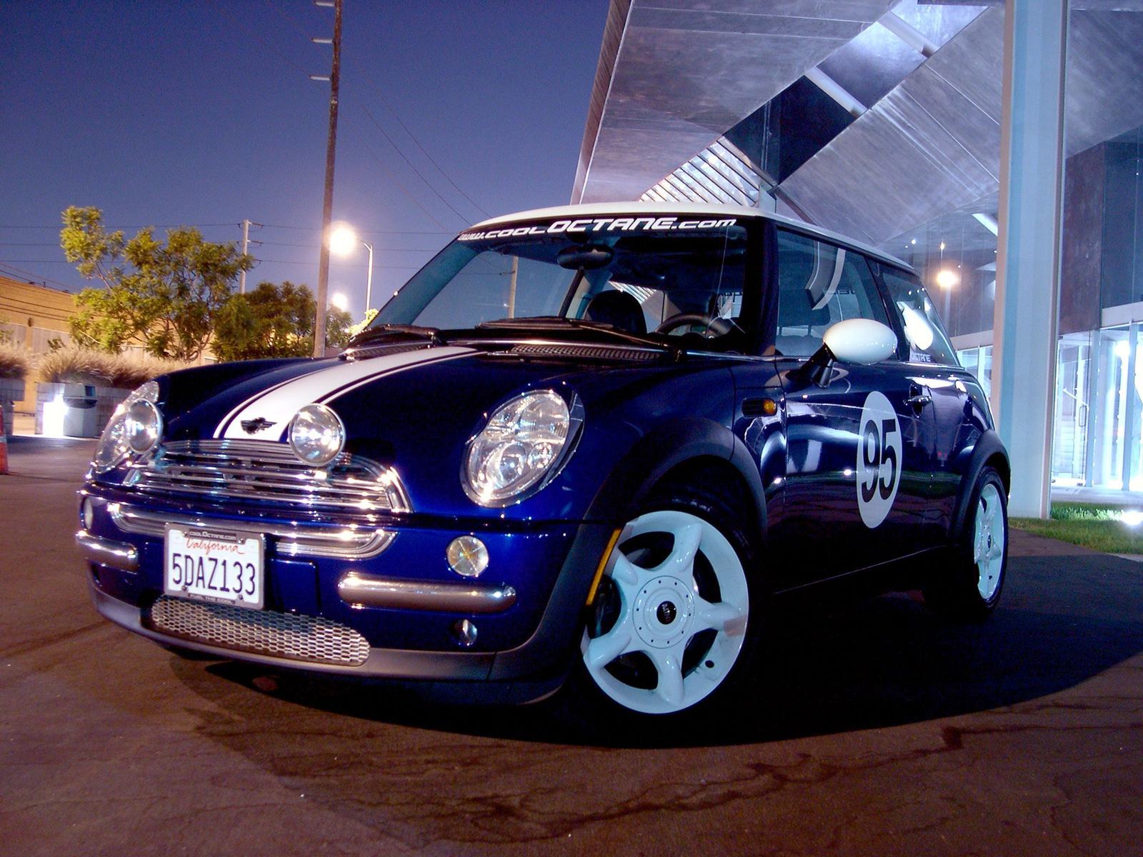 The MINI #95 — paint so deep and reflective it photographs like a mirror. This is what ShowCarPerfection looked like from day one.