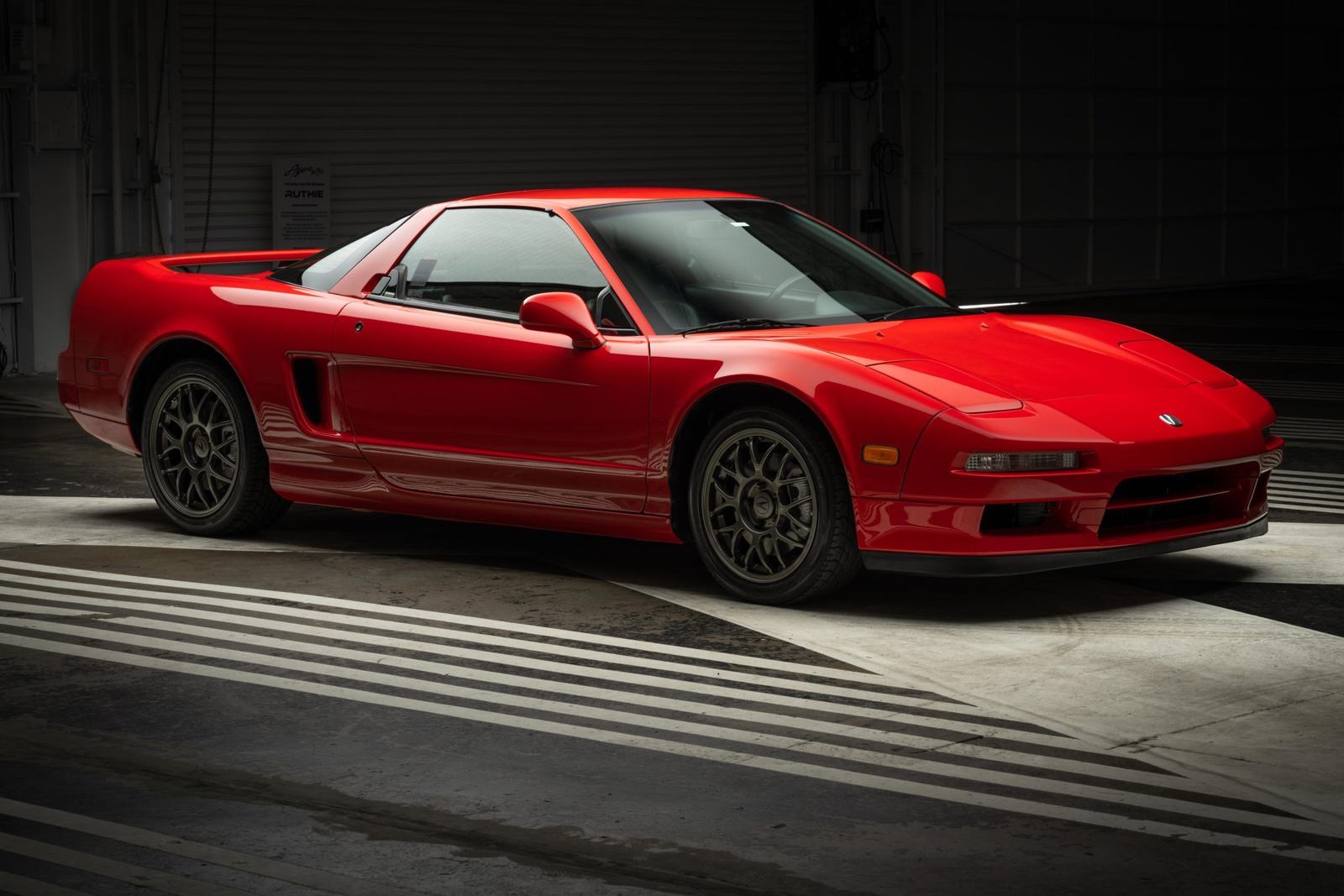 Zanardi Acura NSX restored and detailed by ShowCarPerfection, Anaheim CA — mirror-perfect red paint