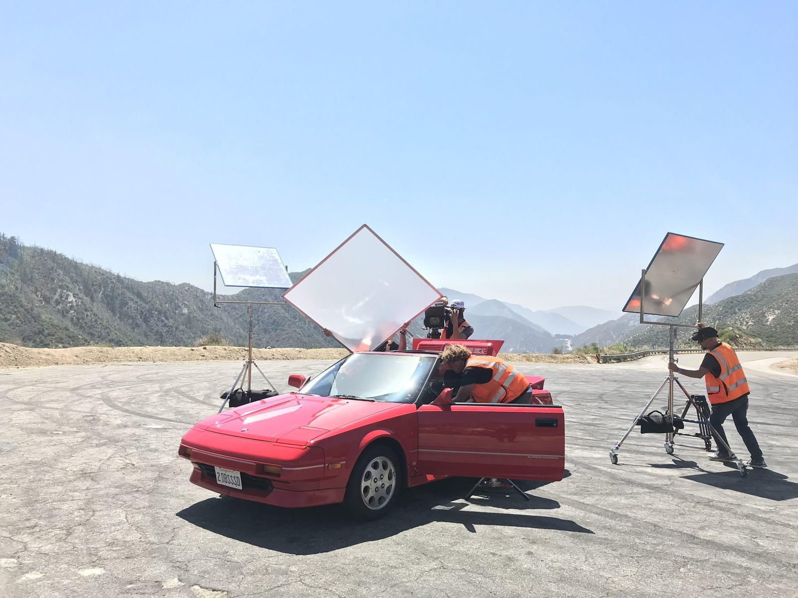 Richard Lin and Jay Leno — a memorable day at the Big Dog Garage