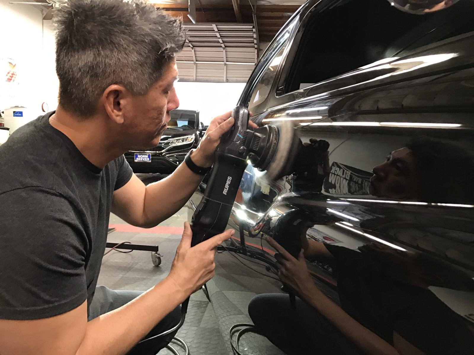 Paint Correction detail shot - ShowCarPerfection