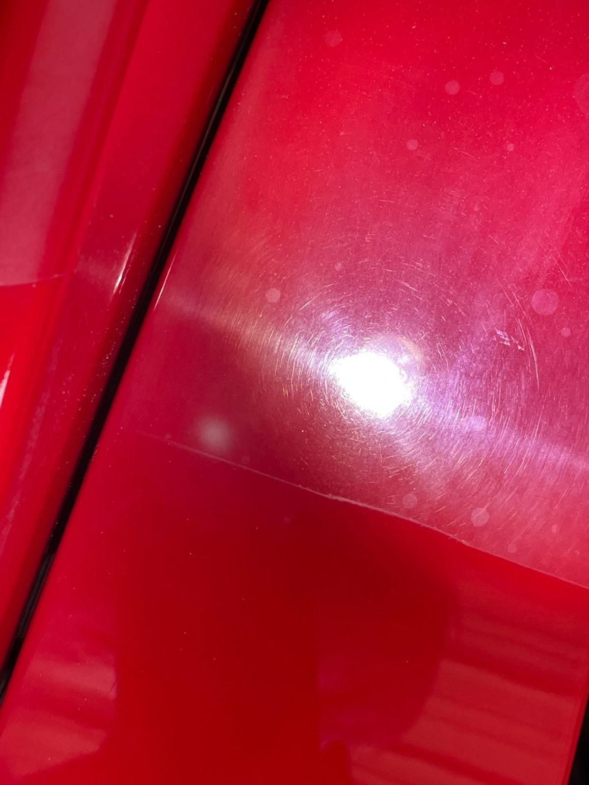 Paint correction on a modern vehicle