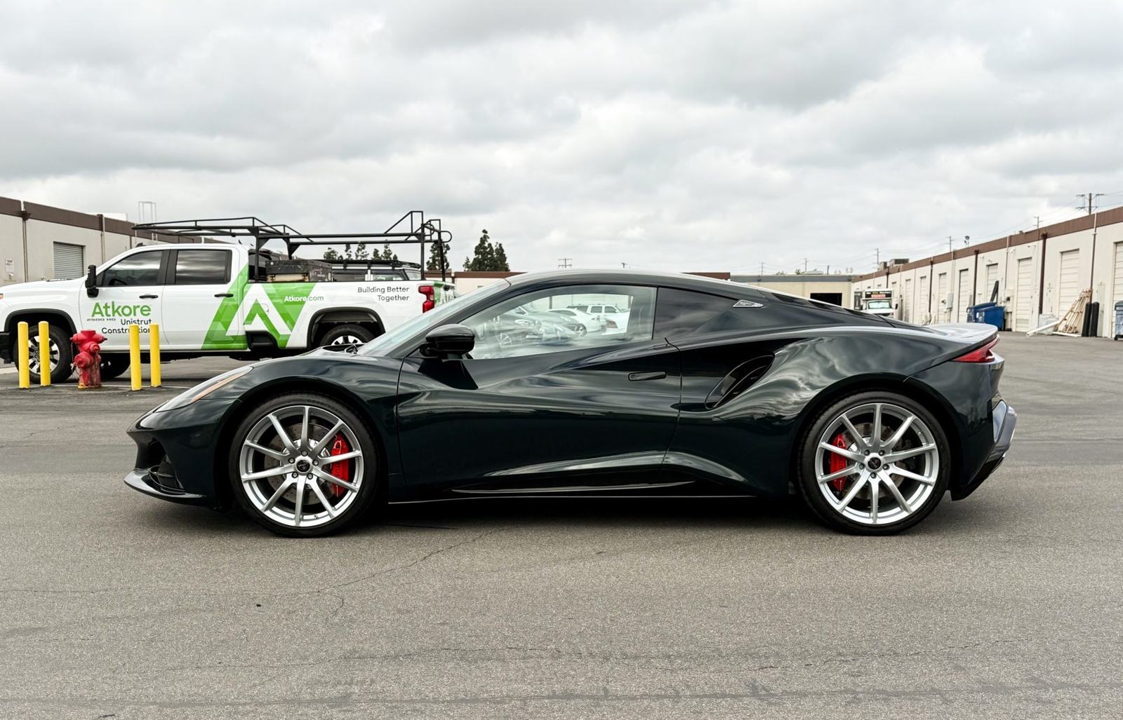 Full front-end PPF wrap — white Tesla
