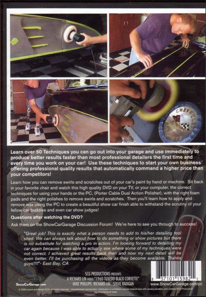 How-To Use the PC for ShowCar Results — DVD back cover, 2006